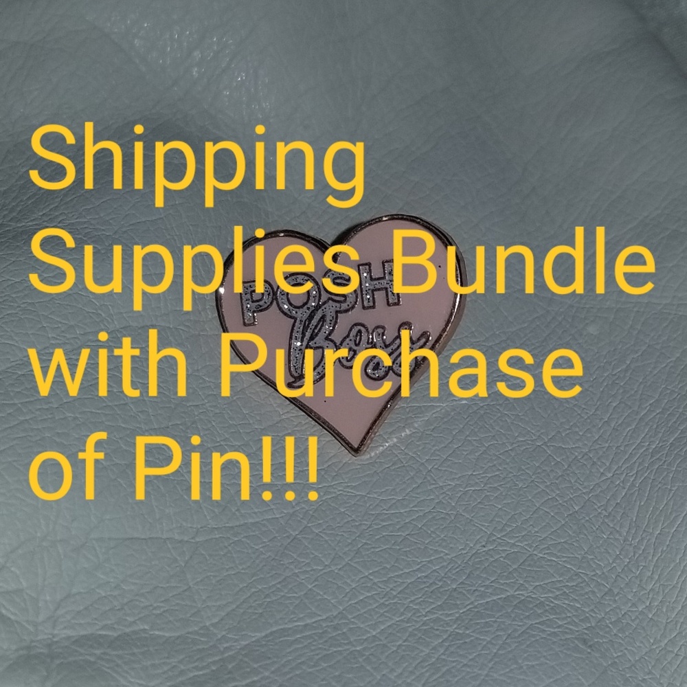 Posh Boss Lapel Pin with Shipping Supplies